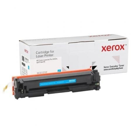 depau-XER-TONER-006R04185 Tóner compatible Xerox 006R04185 compatible con HP W2031A/ 2100 páginas/ Cian - Imagen 1