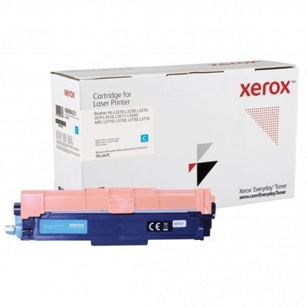 depau-XER-TONER-006R04231 Tóner compatible Xerox 006R04231 compatible con Brother TN-247C/ Cian - Imagen 1