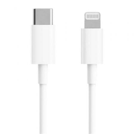 depau-XIA-CAB-BHR4421GL Cable USB 2.0 Tipo-C Lightning Xiaomi BHR4421GL/ USB Tipo-C Macho - Lightning Macho/ Hasta 18W/ 480Mbps/ 1m/ Blanco - Imagen 1