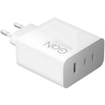 depau-XIA-CAR-90W-HP-CHR-PA-3P Cargador de Pared GaN Xiaomi 90W HyperCharge Power Adapter 2xUSB Tipo-C/ 1xUSB/ 90W - Imagen 1