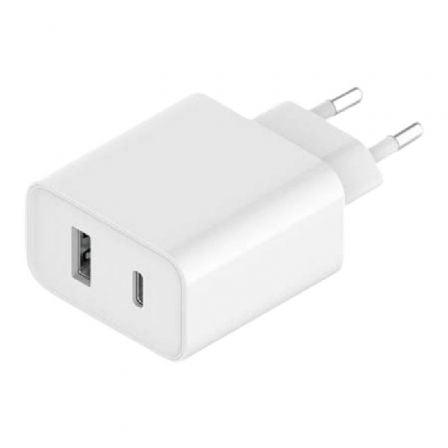depau-XIA-CAR-WALLCHAR-33W Cargador de Pared Xiaomi Mi 33W Wall Charger/ 1xUSB Tipo-C/ 1xUSB/ 33W - Imagen 1