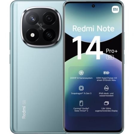 depau-XIA-SP-NOTE14PP-5G-12-512-BL Smartphone Xiaomi Redmi Note 14 Pro+ 12GB/ 512GB/ 6.67"/ 5G/ Azul - Imagen 1