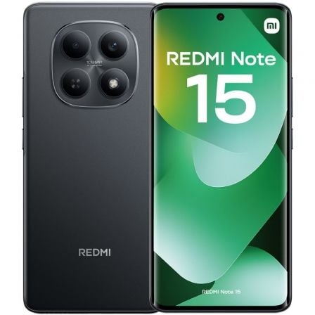 depau-XIA-SP-NOTE15-8-256-BK Smartphone Xiaomi Redmi Note 15 8GB/ 256GB/ 6.77"/ Negro - Imagen 1