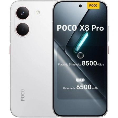 depau-XIA-SP-POCO-X8P-5G-8-512-WH Smartphone Xiaomi POCO X8 Pro 8GB/ 512GB/ 6.59"/ 5G/ Blanco - Imagen 1