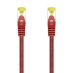 Cable de Red RJ45 SFTP Aisens A146-0468 Cat.7/ 25cm/ Rojo