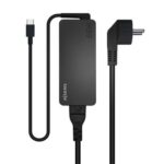 Cargador de Portátil Aisens ASCH-1PD65D-BK/ 1xUSB Tipo-C/ 65W/ Automatico/ Voltaje 5-20V
