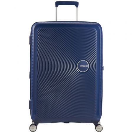 depau-AMT-MALETA-88473-1552 Maleta Mediana American Tourister SoundBox Spinner 67cm/ 67x46.5x29cm/ 4 Ruedas/ Azul Marino - Imagen 1