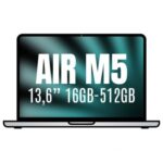 Apple Macbook Air 13,6"/ M5 10-Core CPU/ 16GB/ 512GB SSD/ 8-Core GPU/ Plata