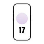Smartphone Apple iPhone 17 256GB/ 6.3"/ 5G/ Lavanda