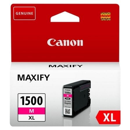 depau-CAN-PG-1500-MAGENTA-XL Cartucho de Tinta Original Canon PGI-1500XL Alta Capacidad/ Magenta - Imagen 1