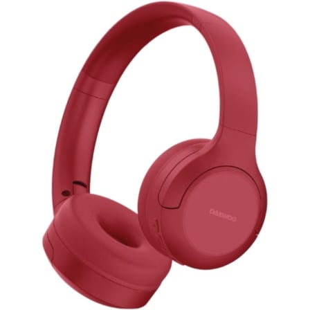 depau-DAE-AUR-DW2026 Auriculares Inalámbricos Daewoo DW2026/ con Micrófono/ Bluetooth/ Rojos - Imagen 1
