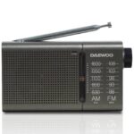 Radio Portátil Daewoo DW1035/ a Pilas/ Gris Oscuro