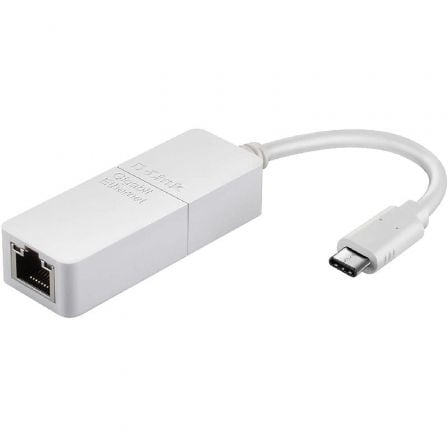 depau-DLK-ADP-DUB-E130 Adaptador USB Tipo-C - RJ45 D-Link DUB-E130/ 1000Mbps - Imagen 1