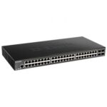 Switch Gestionable D-Link DGS-1250-52X 52 Puertos/ RJ-45 10/100/1000/ SFP
