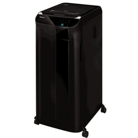 depau-FELL-DESTRUCTORA-AUTO-550C Destructora Fellowes Automax 550C/ Corte en Partículas 4 x 38mm/ Negra - Imagen 1