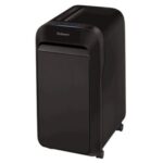 Destructora Fellowes LX221/ Microcorte de 2 x 12mm/ Negra