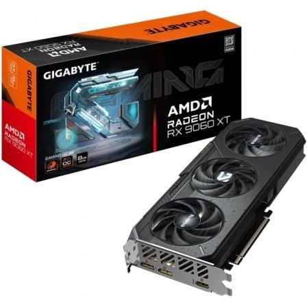 depau-GIG-GF-RAD-RX9060XT-G-OC-8G Tarjeta Gráfica Gigabyte Radeon RX 9060XT Gaming OC/ 8GB GDDR6 - Imagen 1
