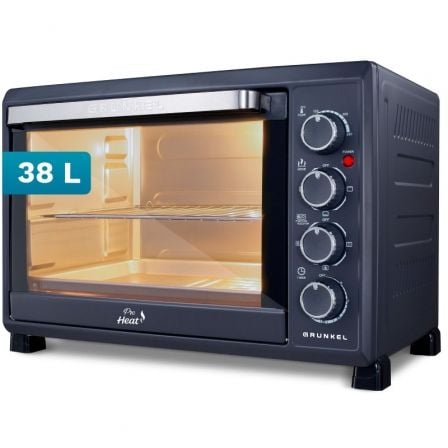 depau-GRK-PAE-HORNO-HR-38PRO Horno de Sobremesa Grunkel HR-38PRO/ 2000W/ Capacidad 38L/ Negro - Imagen 1