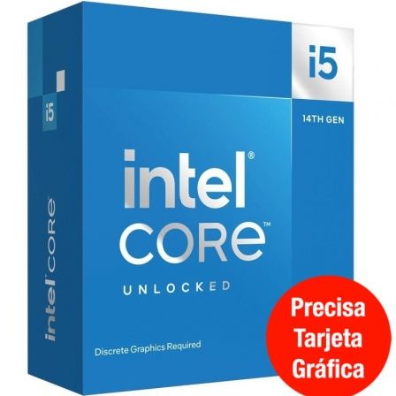 depau-ITL-I5-14600KF-3-5GHZ Procesador Intel Core i5-14600KF 3.50GHz Socket 1700 - Imagen 1