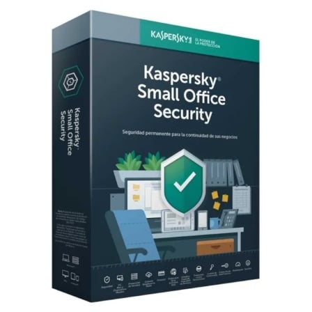 depau-KAS-SOS-KL4541X5EFS-SSB-ES Antivirus Kaspersky Small Office Security 7/ 5 Dispositivos + 1 Servidor/ 1 Año - Imagen 1