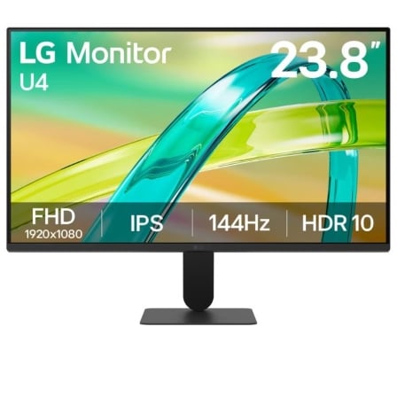 depau-LG-M-24U411B-B Monitor LG 24U411B-B 23.8"/ Full HD/ Negro - Imagen 1