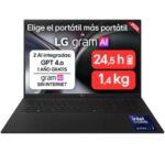 Portátil LG Gram 17ZD90TL-G.AX85BN Intel Core Ultra 7-258V/ 32GB/ 512GB SSD/ 17"/ Sin Sistema Operativo