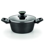 Cacerola Alta Monix Green M480320/ Ø20cm/ Aluminio forjado/ Apta para Inducción