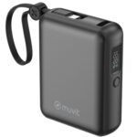 Powerbank 10000mAh Muvit For Change MCCHP0014/ 35W/ Negra