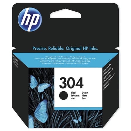 depau-N9K06AE Cartucho de Tinta Original HP nº304/ Negro - Imagen 1