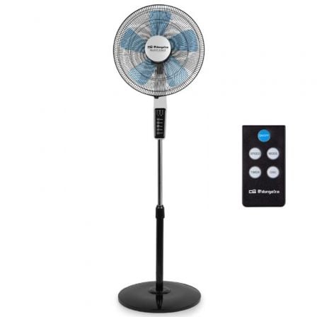 depau-ORB-VENT-SIL-NIGH-SF-0642 Ventilador de Pie Orbegozo Silent Night SF 0642/ 60W/ 5 Aspas 40cm/ 3 Velocidades - Imagen 1