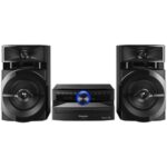 Microcadena con bluetooth Panasonic SC-UX100E-K/ 300W/ Negro