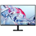 Monitor Profesional Samsung ViewFinity S7 S70H S32H704EAU 32"/ 4K/ Negro