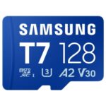 Tarjeta de Memoria Samsung P7 128GB microSD XC/ Clase 10/ 170MBs