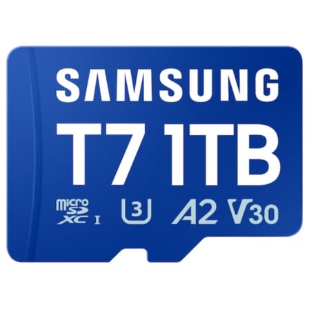 depau-SAM-MICROSD-P7-1TB Tarjeta de Memoria Samsung P7 1TB microSD XC/ Clase 10/ 170MBs - Imagen 1
