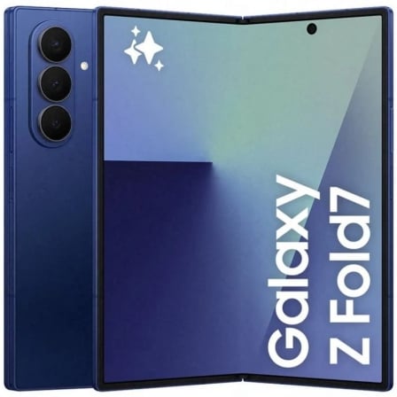 depau-SAM-SP-F966-12-256-BL-V2 Smartphone Samsung Galaxy Z Fold7 12GB/ 256GB/ 8"/ 5G/ Azul Intenso - Imagen 1