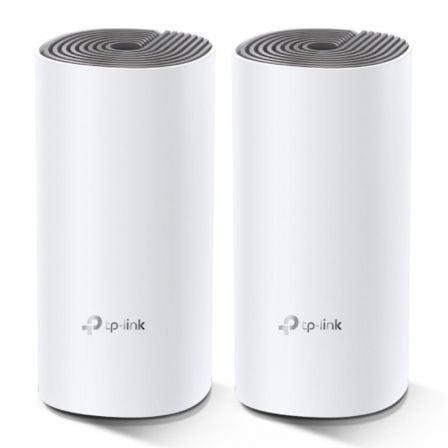 depau-TPL-PUNTO-DECO-E4-2U Sistema Mesh TP-Link Deco E4 1200Mbps/ 2.4GHz 5GHz/ Pack de 2 - Imagen 1