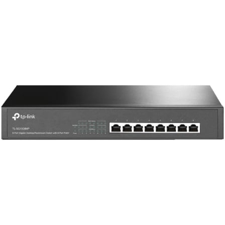 depau-TPL-SWITCH-TL-SG1008MP-V2 Switch TP-Link TL-SG1008MP 8 Puertos/ RJ-45 10/100/1000 PoE - Imagen 1