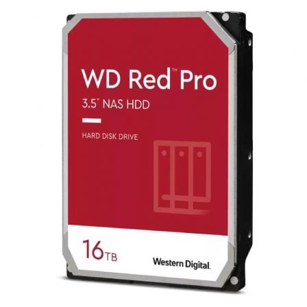 depau-WD-HDD-RD-PRO-NAS-16TB Disco Duro Western Digital WD Red Pro NAS 16TB/ 3.5"/ SATA III/ 512MB - Imagen 1