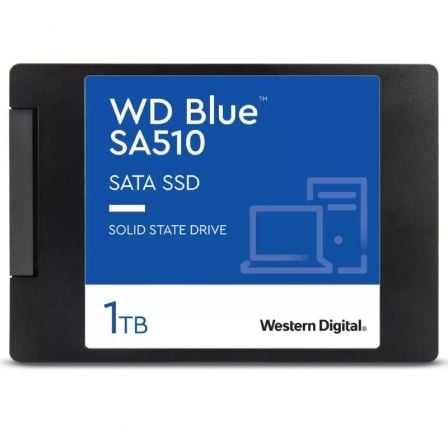depau-WD-SSD-WD-BL-SA510-1TB Disco SSD Western Digital WD Blue SA510 1TB/ SATA III/ Full Capacity - Imagen 1