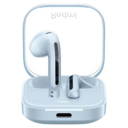 depau-XIA-AUR-REDMI-BUDS-6-ACT-BL Auriculares Bluetooth Xiaomi Redmi Buds 6 Active con estuche de carga/ Autonomía 6h/ Azules - Imagen 1
