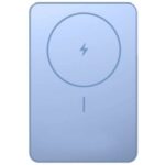 Powerbank 5000mAh Xiaomi Super Slim Magnetic Power Bank 5000/ Wireless/ Azul/ Incluye Cable USB Tipo-C