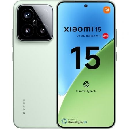 depau-XIA-SP-15-12-256-GREE Smartphone Xiaomi 15 NFC 12GB/ 256GB/ 6.36"/ 5G/ Verde - Imagen 1