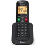 Teléfono Inalámbrico Gigaset Elemental 400/ Negro