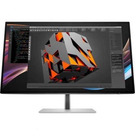 depau-HPM-8J9G2AA Monitor Profesional HP Pro serie 7 27"/ 4K/ Regulable en Altura/ Plata - Imagen 1