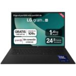 Portátil LG Gram 17Z90TL-G.AU88BN Intel Core Ultra 7-258V/ 32GB/ 1TB SSD/ 17"/ Win11