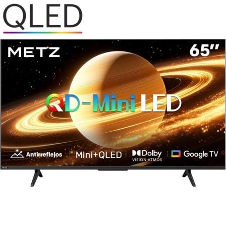 depau-METZ-TV-65MNH7000Z Televisor Metz QLED MiniLED 65MNH7000Z 65"/ Ultra HD 4K/ Smart TV/ WiFi - Imagen 1