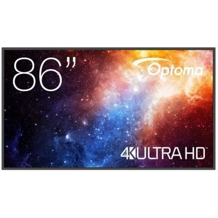 depau-OPT-PAN-N3861K Pantalla Digital Profesional Optoma N3861K/ 86" - Imagen 1