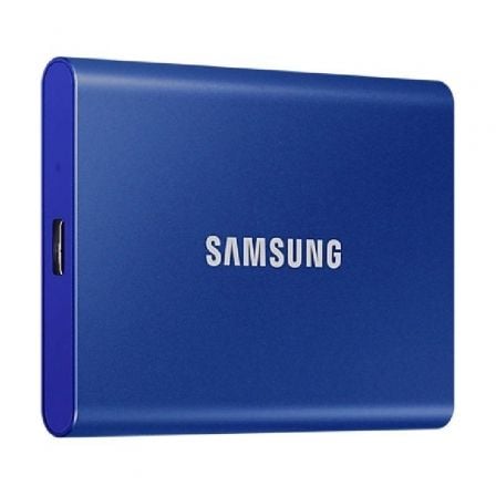 depau-SAM-SSD-T7-1TB-BL Disco Externo SSD Samsung Portable T7 1TB/ USB 3.2/ Azul - Imagen 1