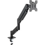 Soporte de Mesa para Monitor TooQ DB1340TNR-B/ Giratorio/ Inclinable/ Rotatorio/ Nivelable hasta 10kg