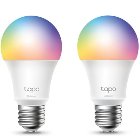 depau-TPL-BOM-TAPO-TL13E-2U Bombilla Inteligente TP-Link Tapo TL13E/ Casquillo E27/ 8.3W/ 806 Lúmenes/ 2500 - 6500K/ Pack 2 - Imagen 1